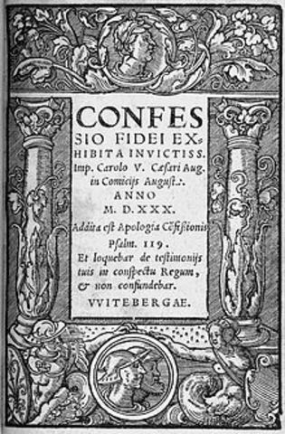 Confesión de Augsburgo.