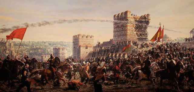 Caída de Constantinopla/fin del edad media