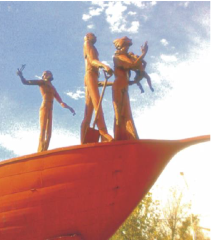 "Monumento a los Inmigrantes" - Eddie Torre