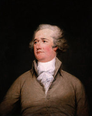 Nacimiento de Alexander Hamilton