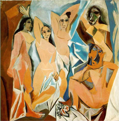 "Las señoritas de Avignon" - Pablo Picasso