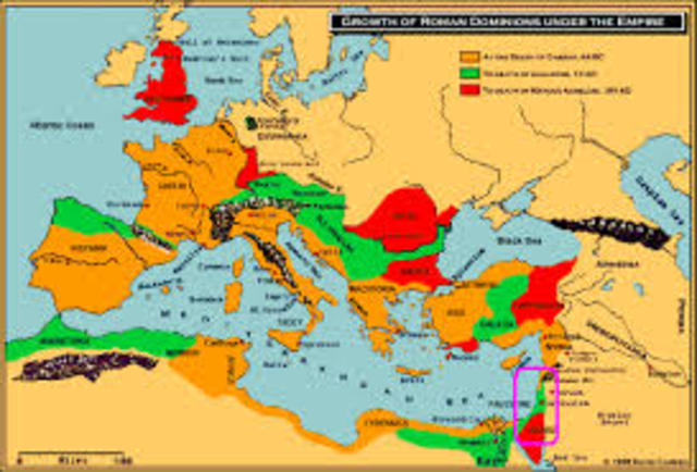 Roman Rule of Israel (begins)