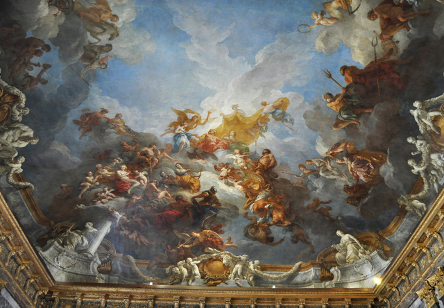 Apeótesis de Hércules, Palacio de Versalles.