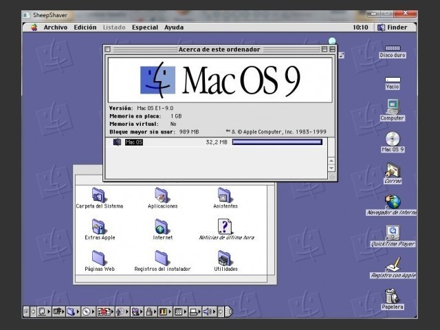 Edición Mac OS 9
