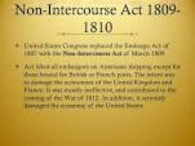 Non-Intercourse Act