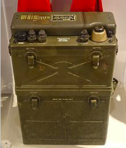 The first walkie talkie