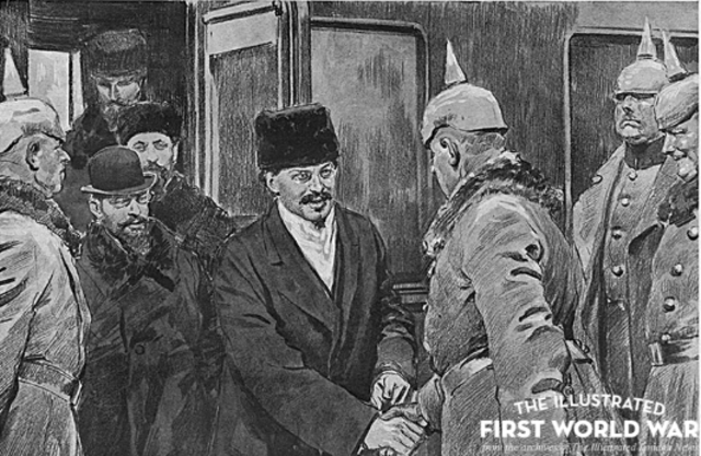 (EU) Germans Sign Peace Treaty with Russia