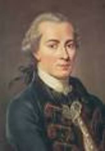1724. IMANUEL KANT