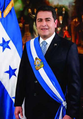 Juan Orlando Hernán Presidente ilegítimo que se perpetró en el poderdez