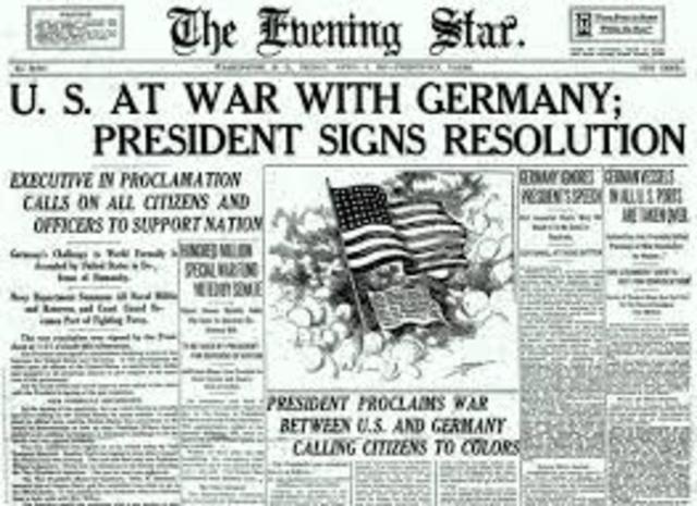 The United States had authorization to get into the war