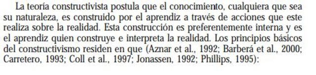 CONSTRUCTIVISMO  PEDAGÓGICO SIGLO XX