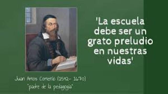Juan Amos Comenio 1592-1670 Padre de la pedagogía