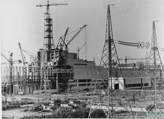 Construction of Chernobyl Power Plant begins