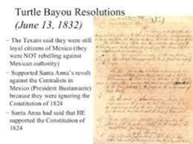 Turtle Bayou Resolution