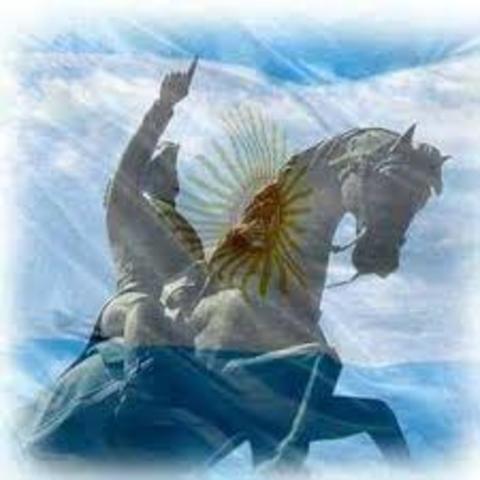 “Paso a la Inmortalidad del Gral. San Martín”