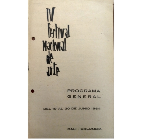 IV Festival Nacional de Arte de Cali