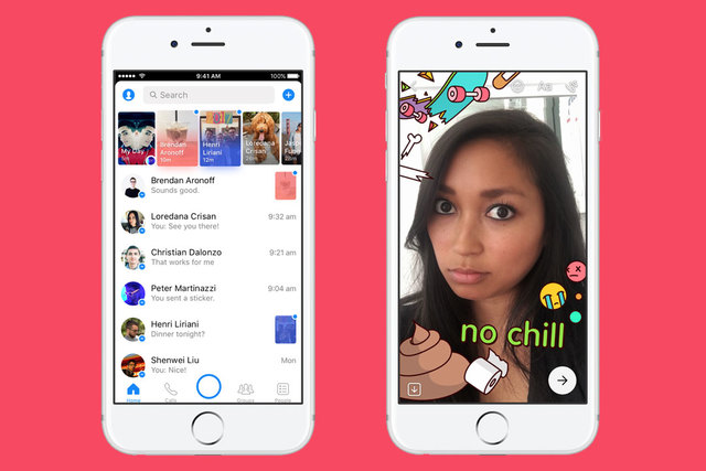 actualiza  "Messenger Day"