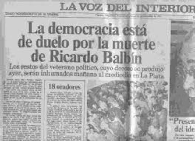 Muerte de Ricardo Balvin