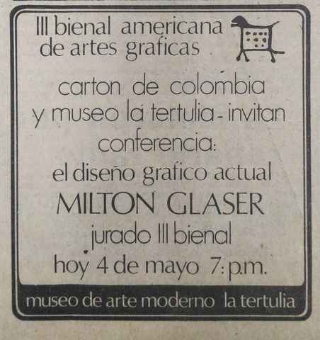 Conferencia de Milton Glaser sobre diseño