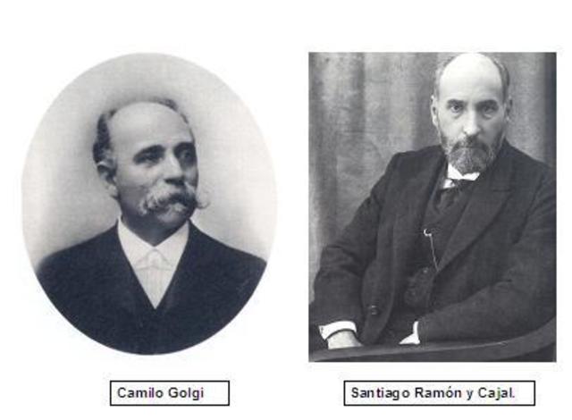Entrega del premio nobel a Santiago Ramón y Cajal y a Camillo Golgi