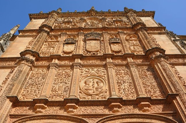 Fachada de la Universidad de Salamanca