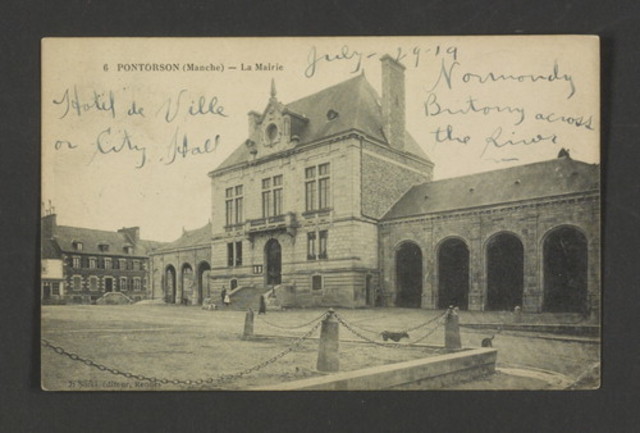 Postcard to "Mrs. Reuben T Clark"