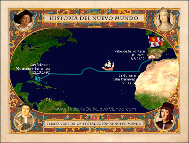 primer viaje de cristobal colon