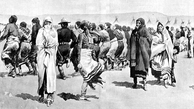 Beginning of the Ghost Dance Movement