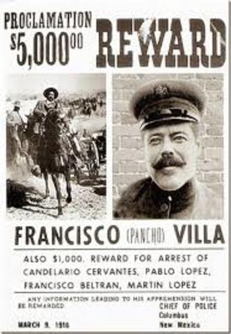 (US) US chases Pancho Villa