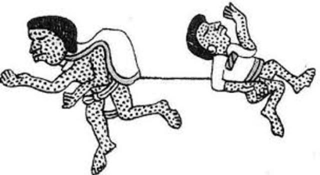 Llegada de "matlalzáhuatl"