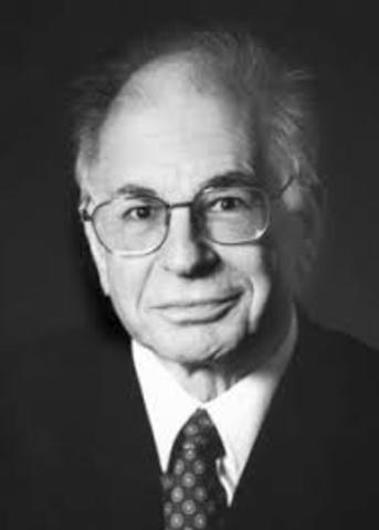 Premio Nobel de Economía. Daniel Kahneman