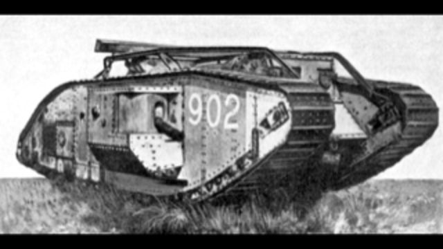 The First Tanks Used in Battle