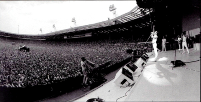 Live Aid stage