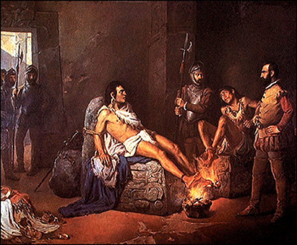 Cuauhtémoc fue hecho prisionero