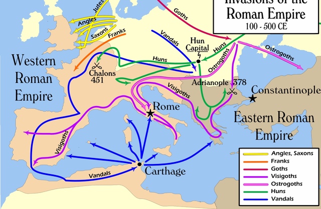 Fin del imperio de occidente