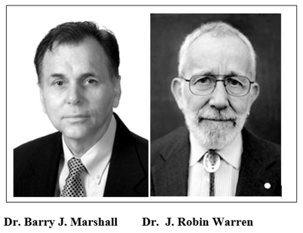 Barry Marshall y Robin warren