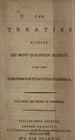 Formation of French-American alliance