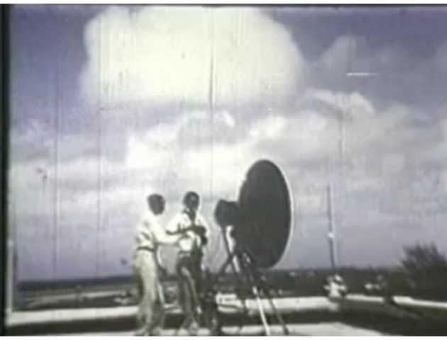 Primer enlace vía microondas