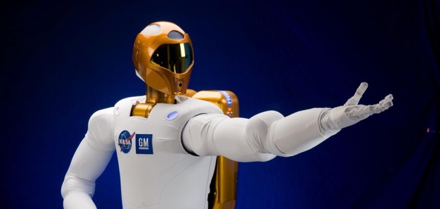 Robot humanoide utilizado como astronauta