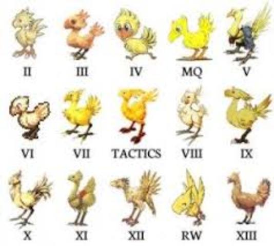 Aparecen los llamados "Chocobos"