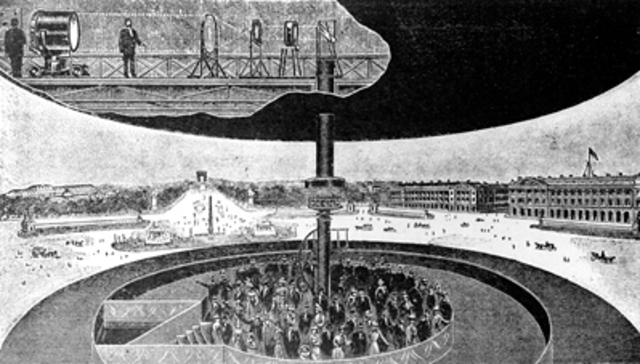 Louis Lumière presenta la patente del photorama