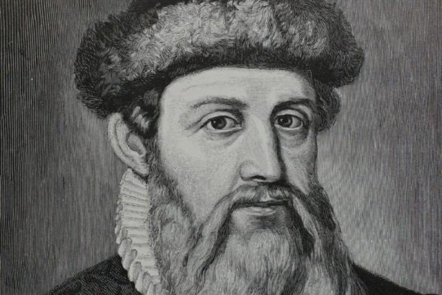 Johannes Gutenberg i la lletra