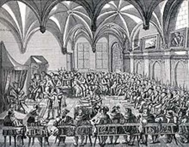 Confession of Augsburg forms League of Schmalkald against Charles V