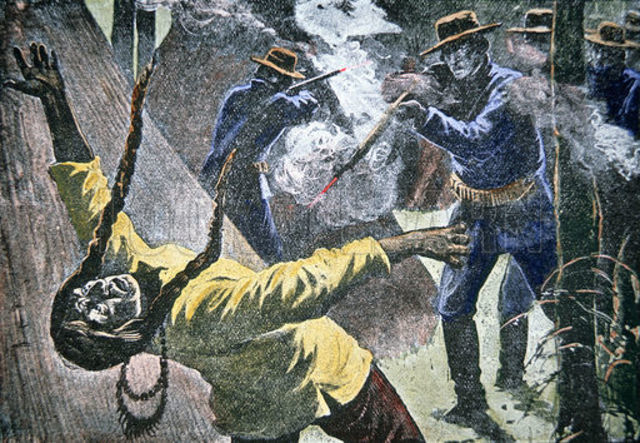 Sitting Bull's death at Standing Rock Reservation