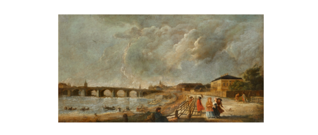 Построена первая каменная мостовая в Москве