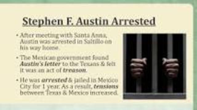 Arrest of Stephen F. Austin