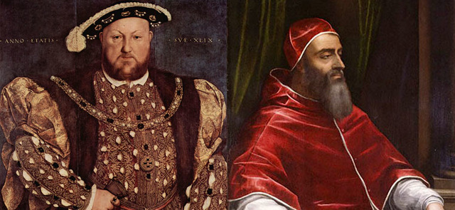 Enrique VIII rompe con Roma