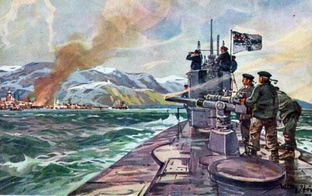 (EU) Germany threatens submarine warfare against merchant vessels