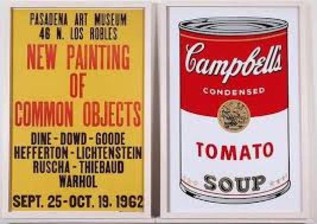 Pre-pop: New Paintings of Common Objects.