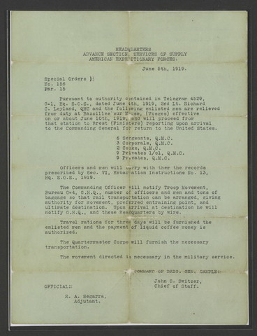 Letter To Return For Forbes Allan